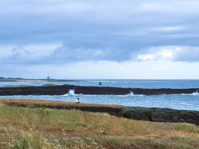 Pointe des chats et baie de Locmaria