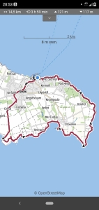 Randonnée Groix circuit 14km