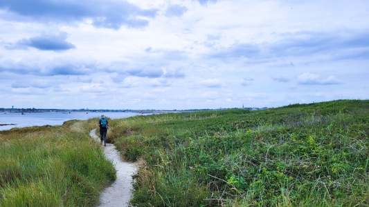 Retour par l'estuaire du Blavet