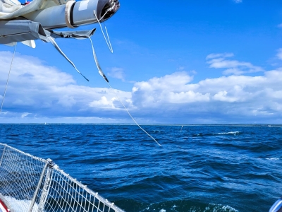 Mer minée par les casiers