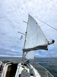 Long bord au portant