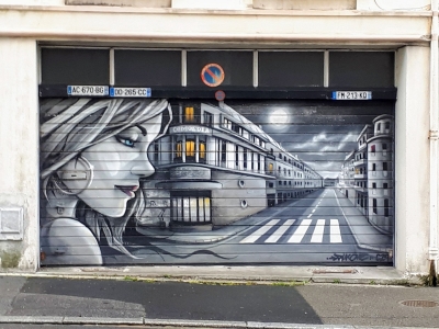 Street Art, quartier des Arts, Brest