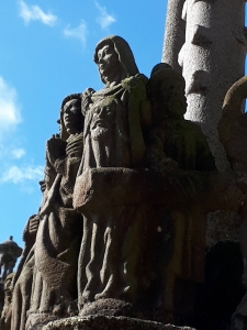 Enclos paroissial de Saint-Thégonnec Loc Eguiner, figure du Calvaire