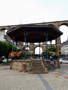 Morlaix, le kiosque à musique de la place des Otages (1903)