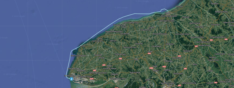 Dieppe > Le Havre